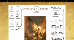 Desktop Screenshot of enochiantemple.net